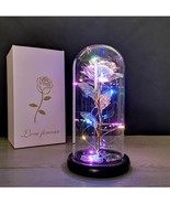 Light Up Rose Flowers Gift for Mom Valentine’s Day Anniversary Birthday ... - $22.95