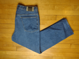 Marithe Francois Girbaud Blue Jeans Baggy Relaxed Fit Adult Sz 40x31 - £23.48 GBP