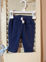 Just One You by Carter’s Casual Button Legging Pants Baby Size 3M Navy - $2.48