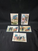 5 Early 1900s Civil War Memorial Decoration Day Postcard Patriotic GAR, ... - $918.34 MXN