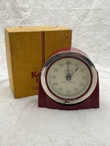 Vintage Red Eastman Kodak Photographic Timer With Original Box Works - £29.75 GBP