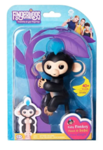 Finn Fingerlings Interactive Baby Monkey with Soft Blue Hair - £9.30 GBP