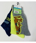 Men&#39;s Crew Socks Scooby Doo 3 Pair Pack Sz 6 to 12 Colorful Graphic Designs - €10,19 EUR