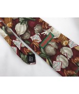 Tabasco Brand Pepper sauce Vintage Tie 100% silk brown Gray  - $32.66