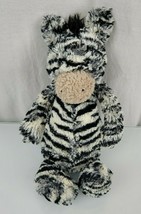 Jellycat Bashful Zebra Medium Plush Soft Toy Pony Horse Stripe Safari 12&quot;  - £21.78 GBP