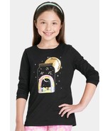 Girl&#39;s S (6/6X)  &#39;Collect Adventures&#39; Long Sleeve T shirt, Black - Cat &amp;... - $12.29 CAD