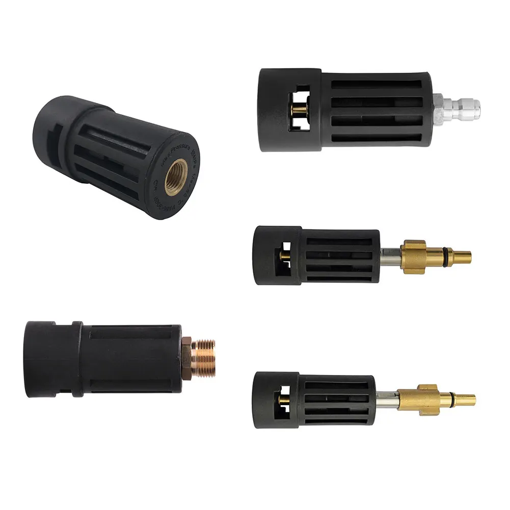 Car Pressure Washer Connector Adapter with Various Attachments - $17.68