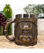 Norse Mythology Viking Goddess Valkyrie Coffee Mug 13oz Resin Drink Cup ... - $42.09 CAD