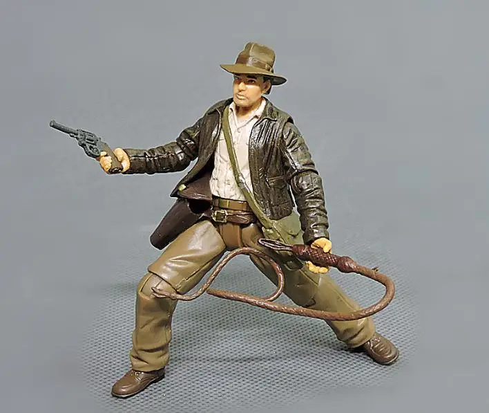1pcs 10cm Cartoon anime Indiana Jones Action Figures Model decoration Do... - £10.46 GBP