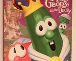 Veggie Tales VHS Tape King George &amp; the Duckey Children&#39;s video  - $2.48