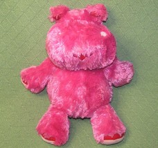 Hallmark Pink Talking Hippo Lola Hippopotamus Plush Stuffed Animal 10&quot; Sitting - £8.48 GBP