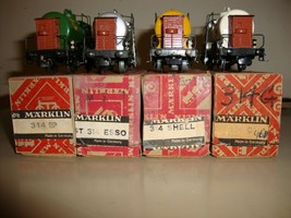 MARKLIN HO 314 TANKERS X 4   314S .2   314E .4    314BP .1     314G .2  ... - €856,09 EUR