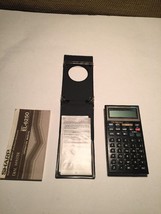 Sharp EL 6250 Dial Master Vintage Calculator Excellent Condition Made in... - $32.91