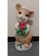 Holiday Time Seller Helper 28" Christmas Mouse LED Weighted Mice Blow Mold - $198.00