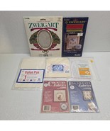 Lot of 7 Fabrics And Cross Stitch Fabrics - $13.28