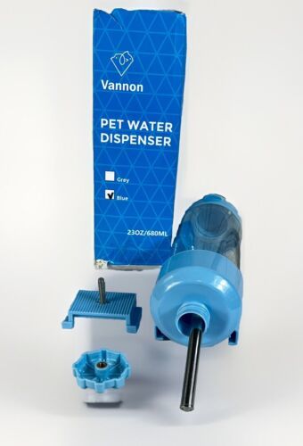 VANNON Pet Flat-Bac Water Bottle for Small Animals /Hamsters Blue - 23 oz - $9.93