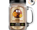 2x Jars Beamer Candle Co Sugar Cookie Edibles Scent Odor Eliminator Cand... - $27.26