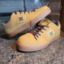 DC Shoes Pure SE Men Sneakers Wheat/Dark Chocolate Leather 301024 Size 12 - £62.02 GBP