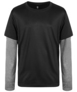 MSRP $14 Ideology Toddler &amp; Little Boys Faux-Layer Long-Sleeve T-Shirt, ... - €9,34 EUR