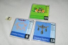 lot 3 Pfaff Creative Fantasy # 6/23/65 Combinations Memory Cards - 7560 ... - $28.80
