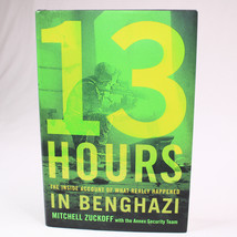 SIGNED 13 Hours Inside What Really Happened In Benghazi By Mitchell Zuckoff HCDJ - $24.93