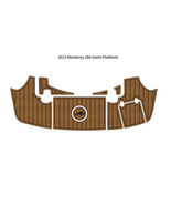 2013 Monterey 280 Swim Platfrom Step Pad Boat EVA Foam Faux Teak Deck Fl... - £275.68 GBP+