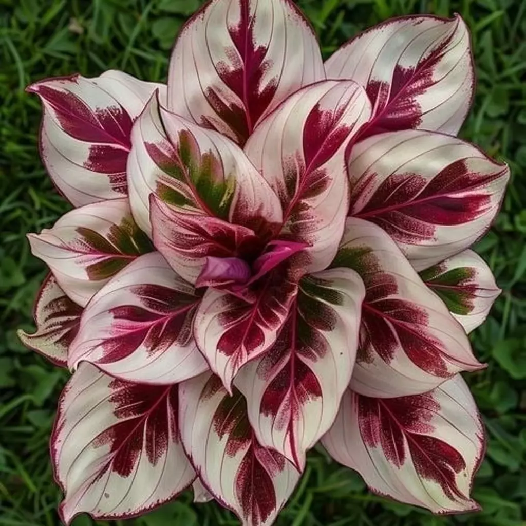 Burning Crimson Calathea 25+Seeds for Garden Planting  - $12.00