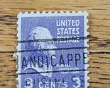 US Stamp Thomas Jefferson 3c Used Hire the Handicapped Cancel 807 - £0.73 GBP