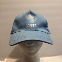 Baby Blue Coffee Cute SnapBack Hat (SHIPS IN 24 HOURS) - $20.78 CAD