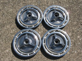 1965 Chevy Impala Chevelle Super Sport spinner hubcaps wheel covers no emblems - £36.77 GBP