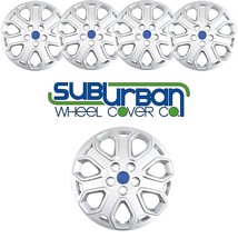 2012-2014 Ford Focus SE # 463-16S 16&quot; Replacement Push On Hubcaps NEW SET/4 - £45.49 GBP