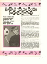 Taran Noah Smith teen magazine pinup clipping Teen Party soccer ball Teen Idol - £1.59 GBP