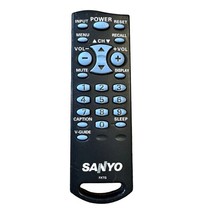 Sanyo TV Remote Control FXTG Original OEM Replacement Raised Buttons Large Print - £4.59 GBP