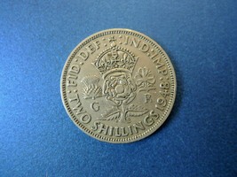 F113. Grossbritannien Munze 2 Shillings 1948 Georgivs VI George Britain Coin - £5.17 GBP