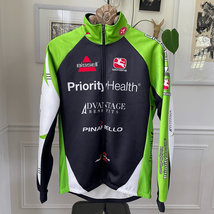 Giordana Priority Health Full Zip Cycling Jersey Jacket XL - $614.12 MXN
