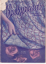 BEDSPREADS To knit and Crochet Book No.186 1942 - $8.91