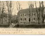 Germantown Academy UDB Postcard Germantown Philadelphia Pennsylvania 1906 - $17.82