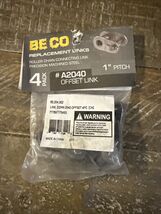 BE CO Replacement Roller Chain Connecting Links A2040 Offset 1” Pitch - $180.39 MXN