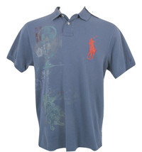 NEW VINTAGE Polo Ralph Lauren Polo Shirt! Big Pony  Asia Mountain Dragon  Custom - £63.92 GBP+