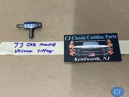 OEM 73 Cadillac 472/500 Engine INTAKE MANIFOLD VACUUM PORT TEE TREE FITTING - $74.24