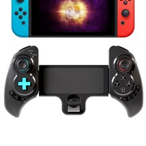 Nintendo Switch Wireless Controller Grip W/ 6 Axis Gyroscope - 6&quot; Extend... - £29.22 GBP