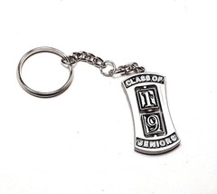 Class of 2019 Metal Spinner Keychain Keyring  - £7.02 GBP