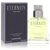Eternity by Calvin Klein Eau De Toilette Spray 3.4 oz for Men - £52.77 GBP