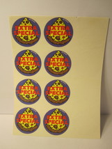 vintage Teacher Classroom Supplies: (6) Extra Special Pizza Stickers - 1... - $5.00