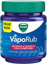 Vicks Vaporub 110ml, Provides effective Multi-symptom Relief from Cold Symptoms - £15.23 GBP