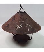 Vintage Metal Art Candle Lantern 9x10 Inch Home Garden Patio Porch - $40.23 CAD