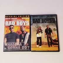 Bad Boys And Bad Boys 2 Dvd Lot - Will Smith, Martin Lawrence - Action Comedy - $9.40