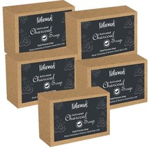 Natural Charcoal Soap For Skin Benefit Pack of 5 - $14.69