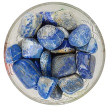 Blue Lapis Tumbled Stones - Perfect Crystal Healing &amp; Spiritual Practice... - £27.15 GBP