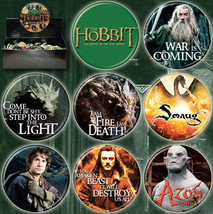 The Hobbit Battle of the Five Armies Metal Button Assortment of 144 Seri... - £108.12 GBP